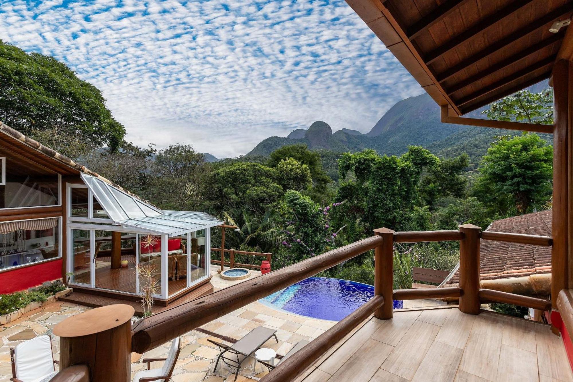 Casa Maria Comprida, Servico Incluido, Linda Vista Petropolis  Luaran gambar